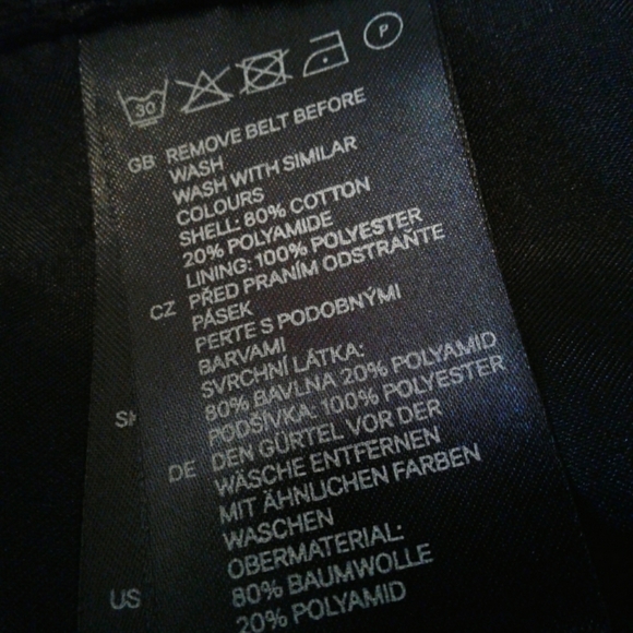 🌺 Black Lace H&M Fully Lined Lace Skirt - Picture 8 of 11